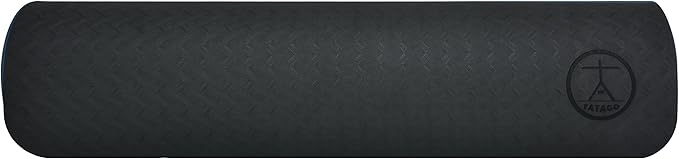 Tatago Extra Thick Yoga Mat Wide & XL-Our 10mm Extra Large Yoga Mat Thick Extra Wide And Long For Total Joint Cushioning. A Large Exercise Mat Thick And Perfect For Home Workout Pilates Or Studio.