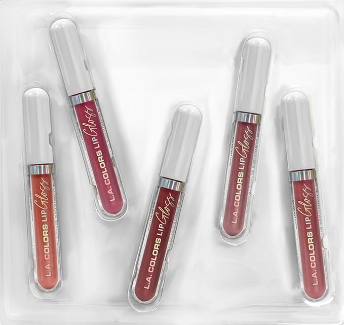 L.A. COLORS All Is Bright 5pc Glossy Lip Bright
