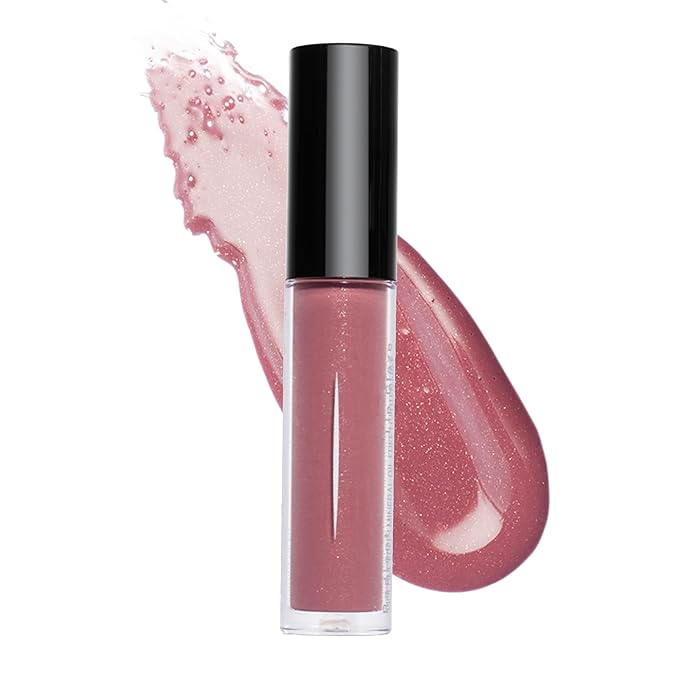 Radiant Professional Lip Glaze (15 Shades) - Ultra-Glossy, Non-Sticky & Long-Lasting Lip Gloss for Women - High Shine Hydration - Vegan & Moisturizing for Soft, Nourished Lips - (07 COCOA SPARKLE)