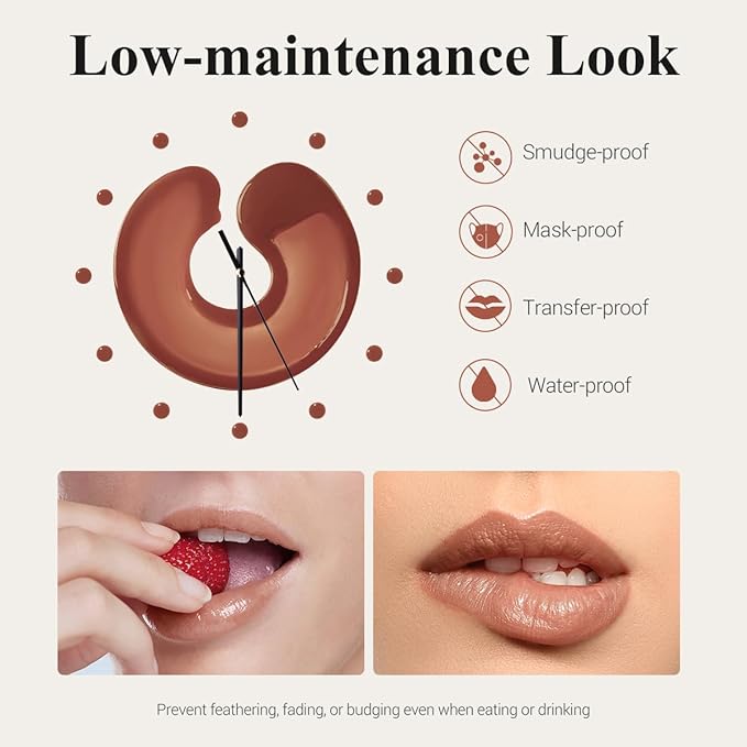 Lip Stain Peel Off + Lip Oil Dual Long