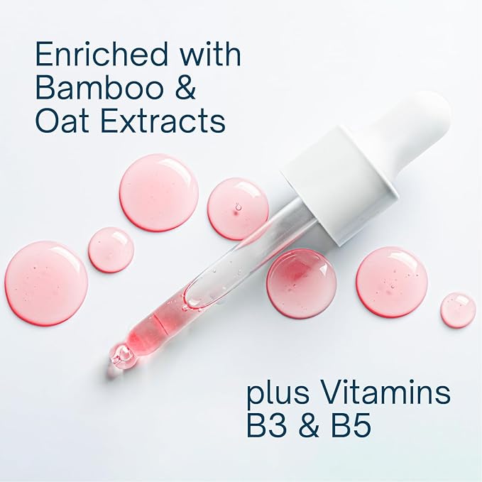 Dhems Hyaluronic Acid Serum for Face with Bamboo and Oat for Reduce Wrinkles, Hydration, Firmmess and Elasticity with Vitamin B3 & B5 for All Skin Types 1.01 Ounces