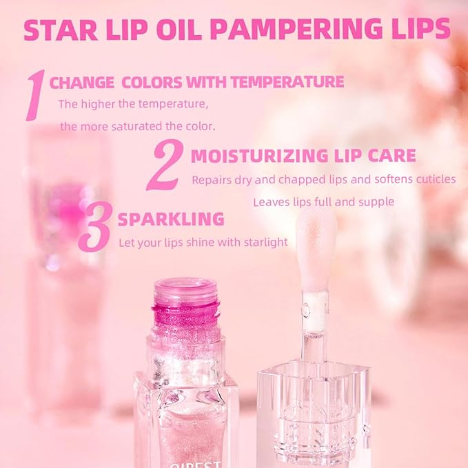 Magic Color Changing Lip Oil Ph, Warm Change Magic