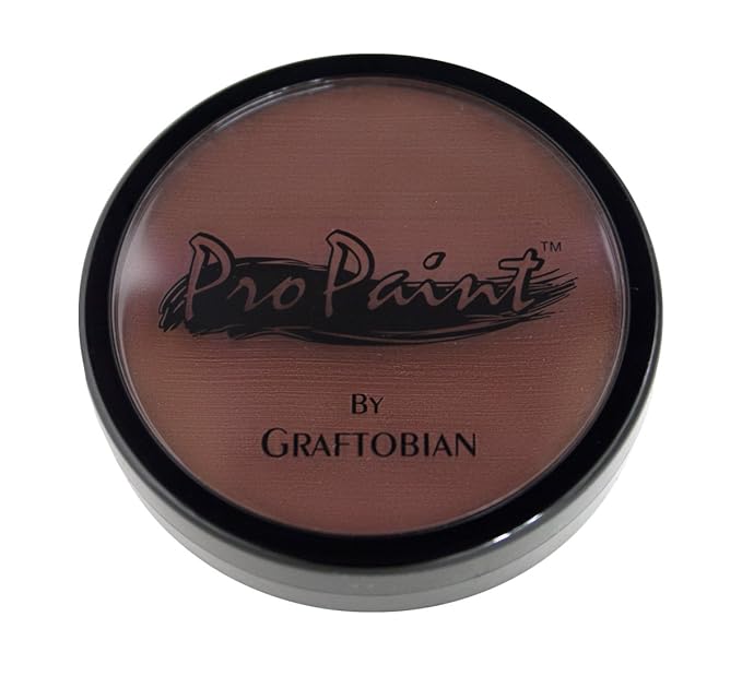 Graftobian ProPaint Professional Face Body Paint Pro Makeup Fuzzy Bear Brown 1oz