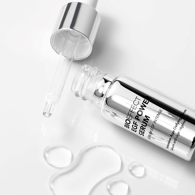 BIOEFFECT EGF Power Serum | Epidermal Growth Factor + KGF + Hyaluronic Acid | Intensive Age-Defying Face Treatment for Deep Wrinkles, Firmness & Skin Renewal, 15 mL / 0.50 oz