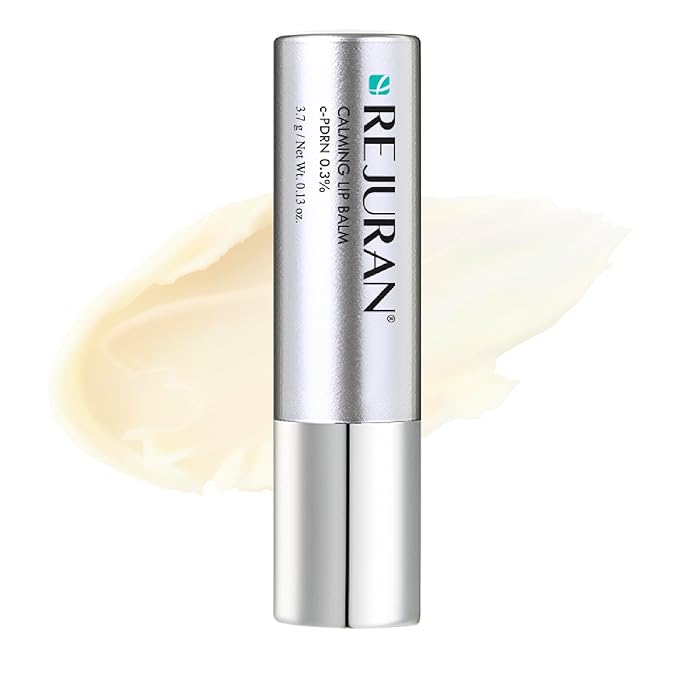 REJURAN® Calming Lip Balm, c-PDRN® – Deep Moisturizing & Soothing Care for Dry, Chapped Lips with Shea Butter & Jojoba Ester, Non-Sticky Formula. Gentle on All Skin Types, Korean Lip Care. (3.7g)