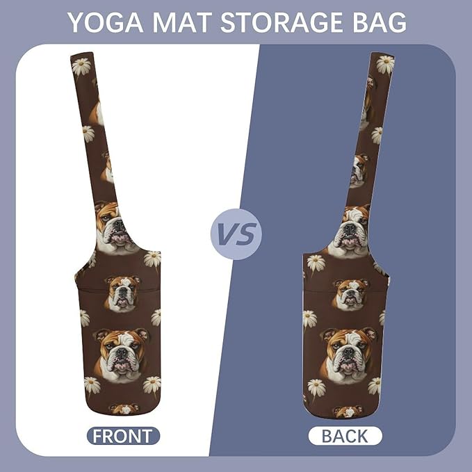 Portable Single Shoulder Yoga Mat Bag Carrier with Pocket Spacious Storage for Yoga Gym Fitness
