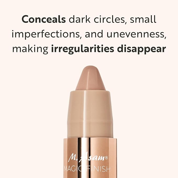 M. Asam MAGIC FINISH Perfect Blend Concealer Ivory (3g) – Long-Lasting Concealer Stick, Under Eye Brightener, Liquid-Glide Texture, Natural Look & Coverage, Face Makeup For All Skin Types