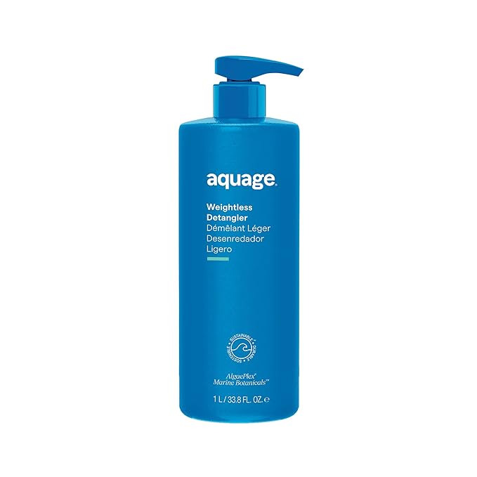 AQUAGE. Weightless Detangler, Ultra-Light Conditioner,
