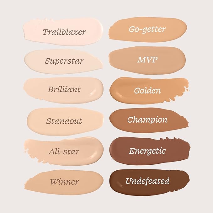 Alleyoop Game Face Concealer Makeup, Lightweight to Medium