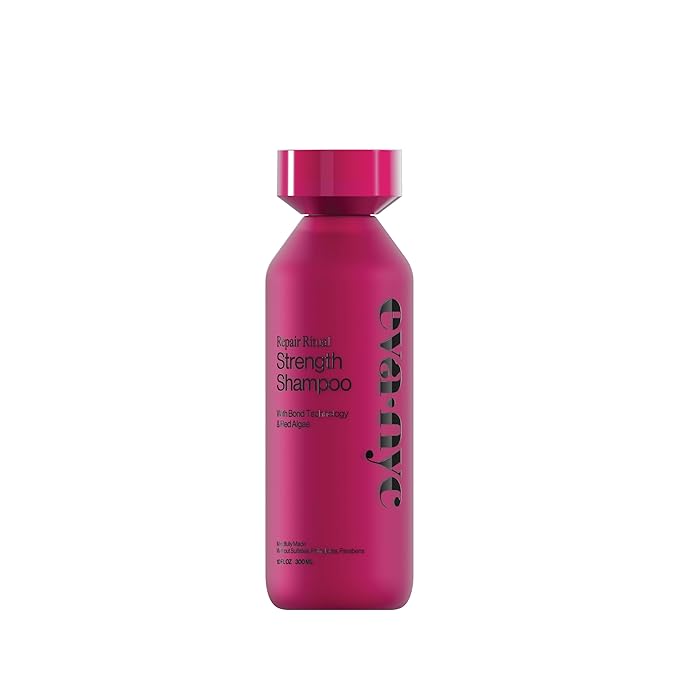 Eva NYC Ritual Repair Shampoo - Protect and Strengthen Dry, Damaged Hair with Bond Technology - Reduce Breakage - Color-Safe Formula with Red Algae - Orange Zest + Sage Scent - 10 fl oz