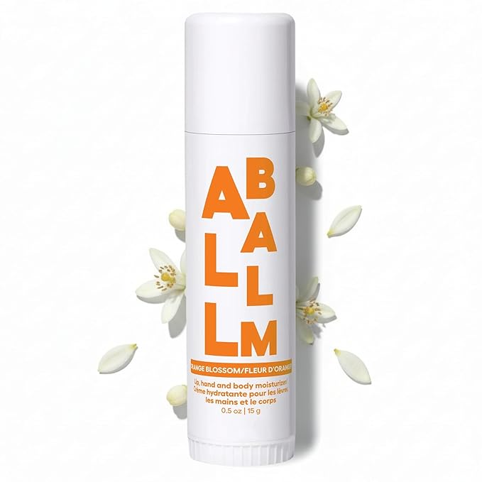 Zizia Orange Blossom Neroli Multi All Balm Stick – Moisturizing, Hydrating Stick for Lips, Hands & Body with Shea Butter, Jojoba Oil, Aloe Vera, Calendula Beauty Moisturizer, Travel Essentials 0.5 oz