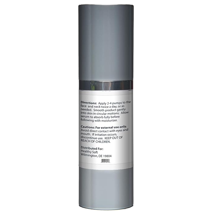 Healthy Soft Serum- Refresh Skin's Natural Complexion- Brighten Eyes- Diminish Fine Lines and Wrinkles- Hydrate Skin- Brighten Eyes