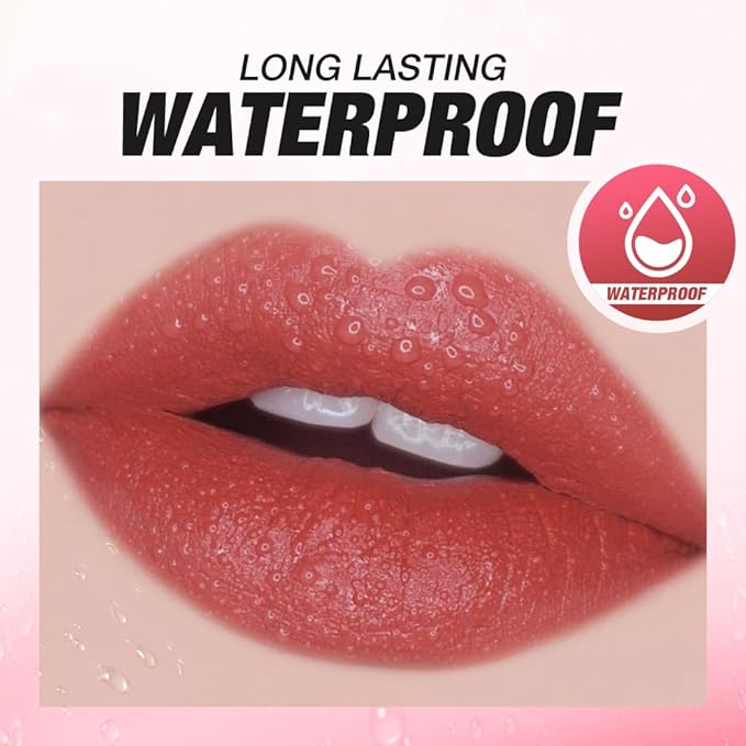 LANGMANNI Lip Oil Tint | Hydrating & Long-Lasting Lip Stain | Moisturizing And High Gloss Makeup,Non-Sticky Lip Stain For Watery And Silky Smooth Lips(#6 Spicy Red)
