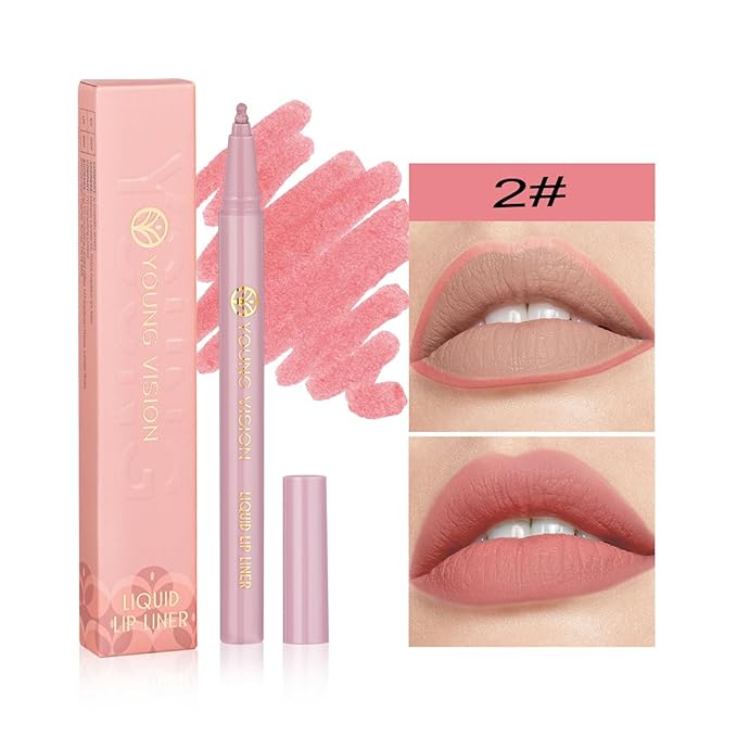 YOUNG VISION Gourd-Shaped Precision Liquid Lipstick & Lipliner YOUNG