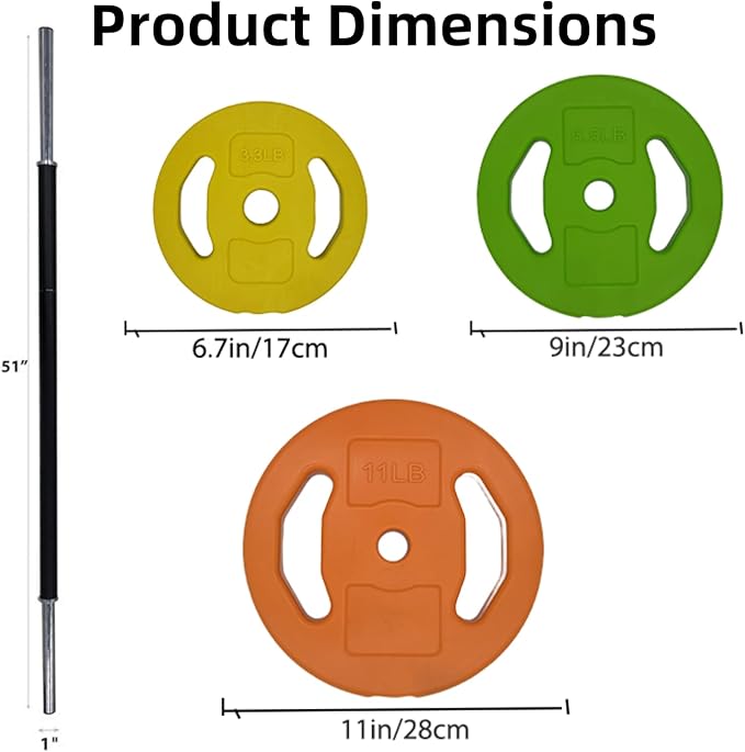 Adjustable Barbell Weight Set