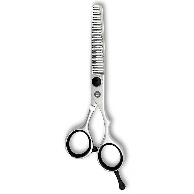 Saki Makoto Hair Thinning Shears for Professionals - Great for Stylists, Barbers and Hairdressers - Japanese 440C Steel