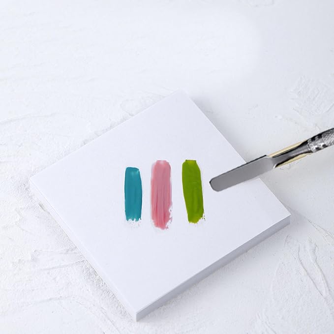 50 Sheets Disposable Nail Polish Palette Paper Nail