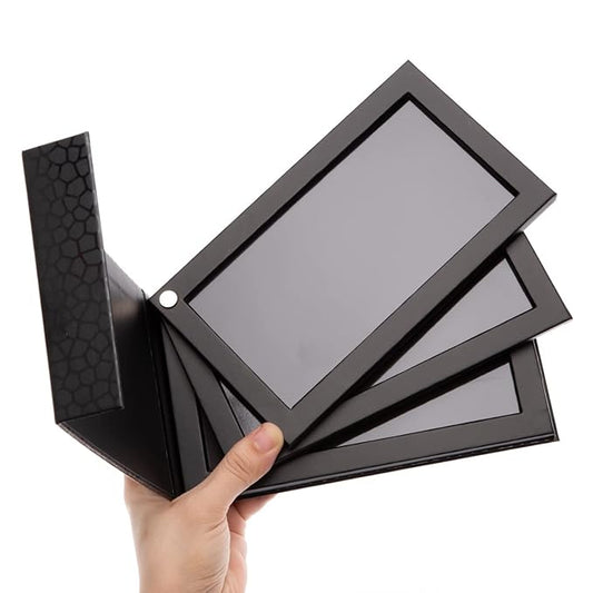 3-Layer Rotation Magnetic Palette 3 in1 Empty Makeup