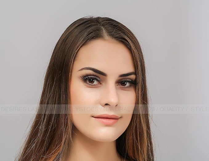 Natural Eyelashes 3D Faux-Mink Lashes Multipack 5Pairs, Natural
