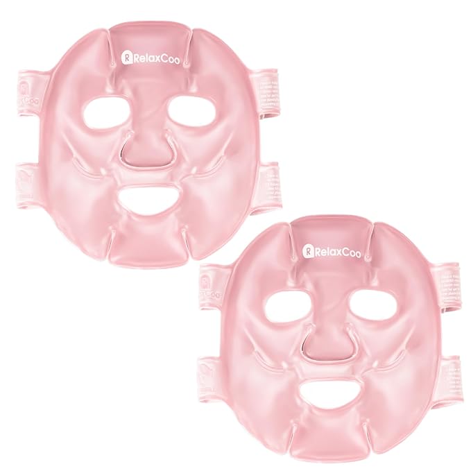Cold face eye mask ice