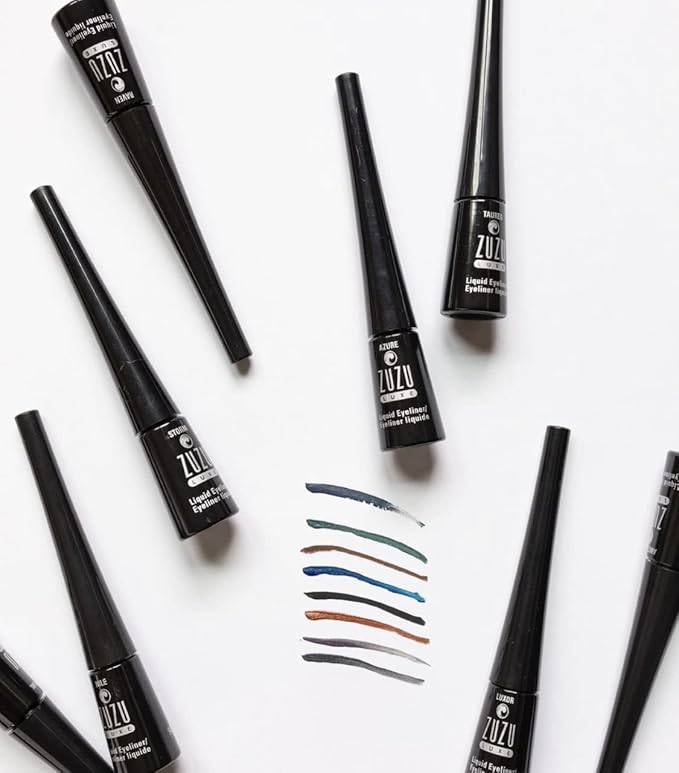 Zuzu Luxe, Vegan, Liquid Eyeliner (Azure).1 oz