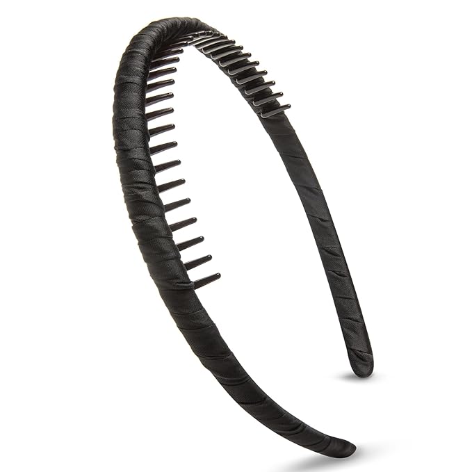 STHUAHE4PC Multicolor Protection Resin Teeth Comb Hair Hoop Hairband Headband Hair Accessories by Beauty hair (Multi-colored-No.13)