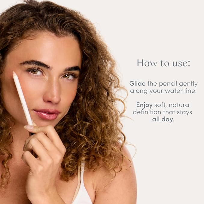 Ravie Beauty Soft Definition Longwear Eyeliner Pencil – Soft, Blendable, Waterproof & Smudge-Resistant Eye Liner for Everyday Natural Look – Vegan, Cruelty-Free, Clean Formula (Dune)