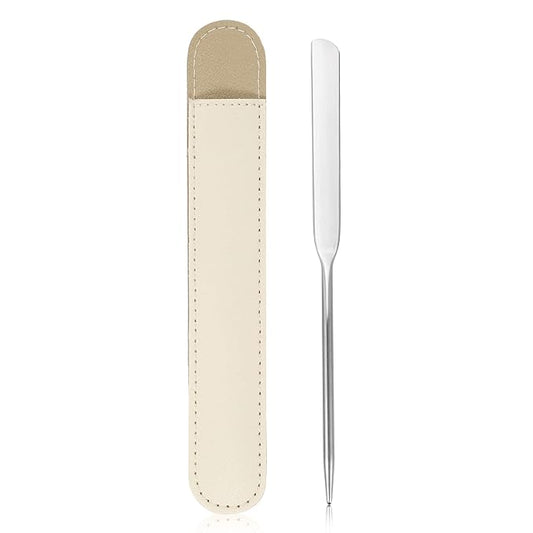 VOCOSTE 1 Set Stainless Steel Makeup Spatula, Liquid