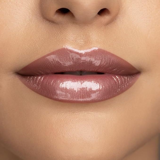 Radiant Professional Lip Glaze (15 Shades) - Ultra-Glossy, Non-Sticky & Long-Lasting Lip Gloss for Women - High Shine Hydration - Vegan & Moisturizing for Soft, Nourished Lips - (02 CARAMEL DAZZLE)
