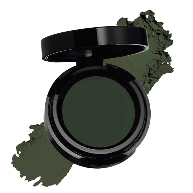 Sandstone Scandinavia Eyeshadow for Sensitive Eyes, Green Eyeshadow with Long Durability, Allergy Certified, Fragrance-Free and Vegan Eye Make-Up, Hypoallergenic Make-Up (294 Army)