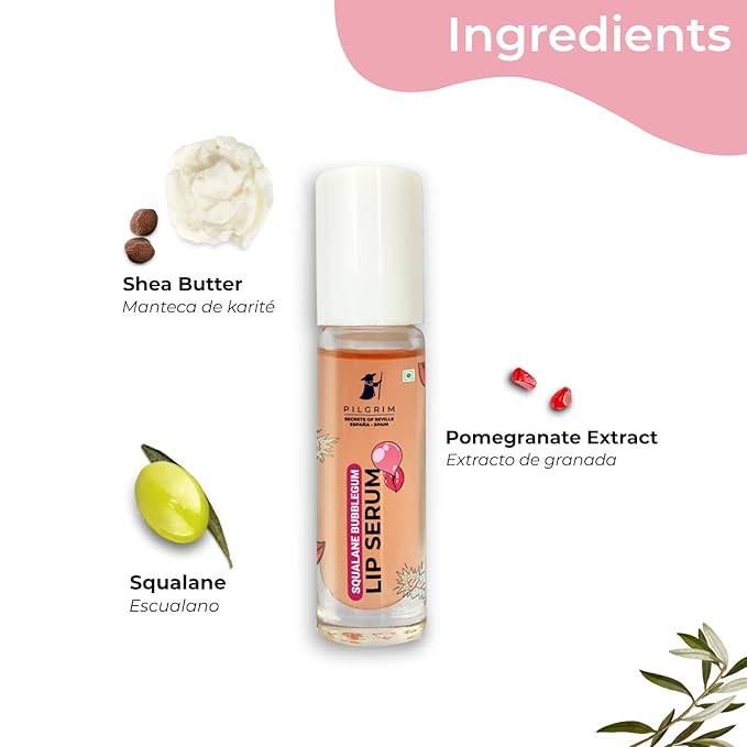 Pilgrim Squalane Bubblegum Lip Serum | Hydrating
