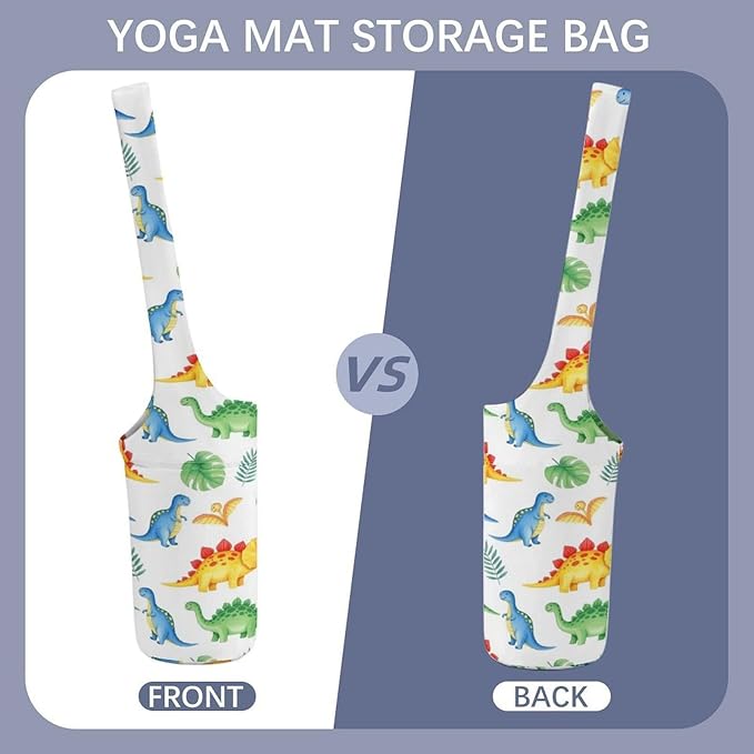 Stylish Yoga Mat Bag for Women Exercise Mat Holder with Shoulder Strap Yoga Mats Totes Sports Storage Bag