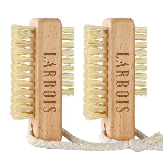 Nail brush for cleaning fingernails,