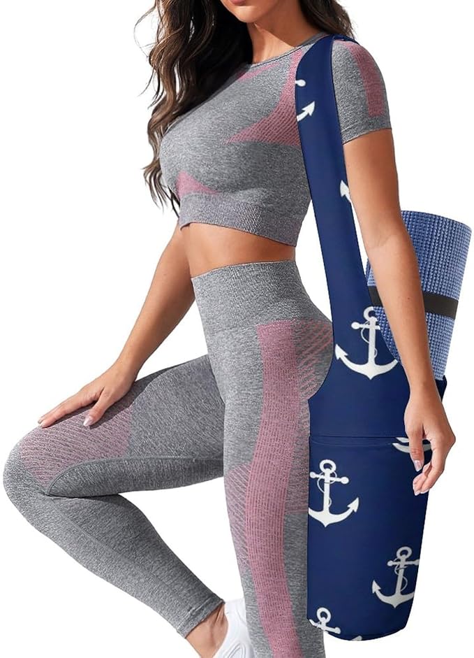 Yoga Mat Bag Large Tote Carrier Holder with Water Bottle Pocket Yoga Bags