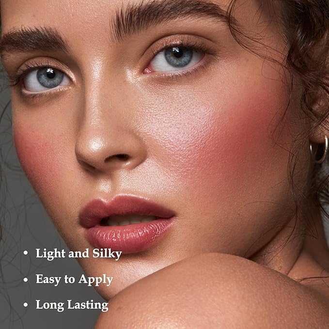 Boobeen Blush Powder Face Makeup, Highly Pigmented Single Finish, Blendable