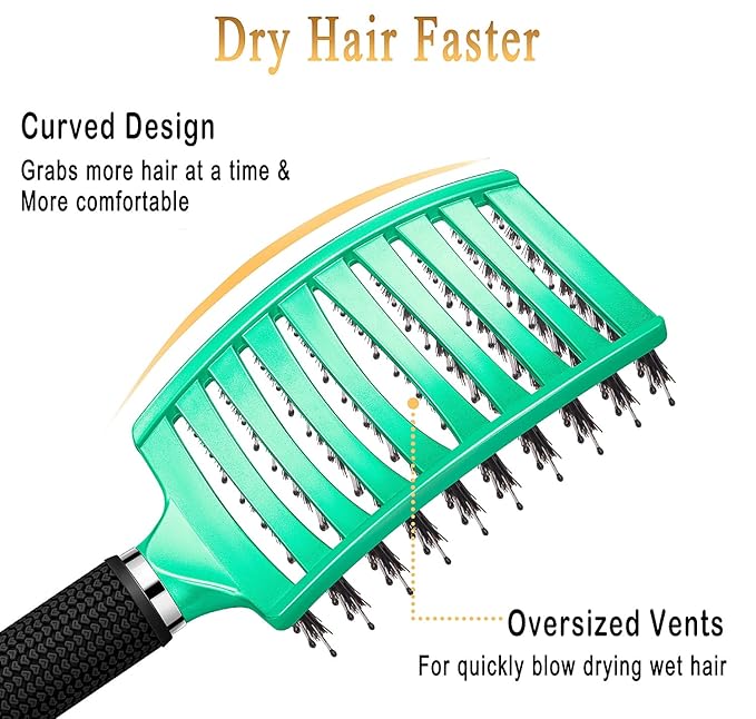 KTKUDY Detangling Brush Getting Knots