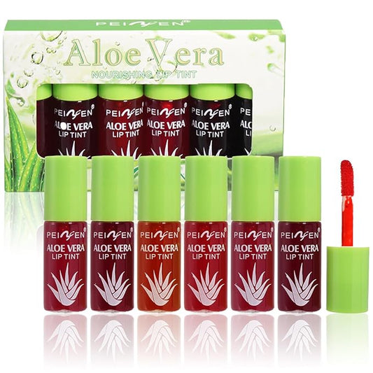 6 Color Lip Oil, Big Brush Head Hydrating Big