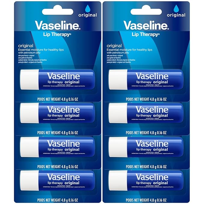 Vaseline Lip Therapy Original, Fast-Acting Lip Oz