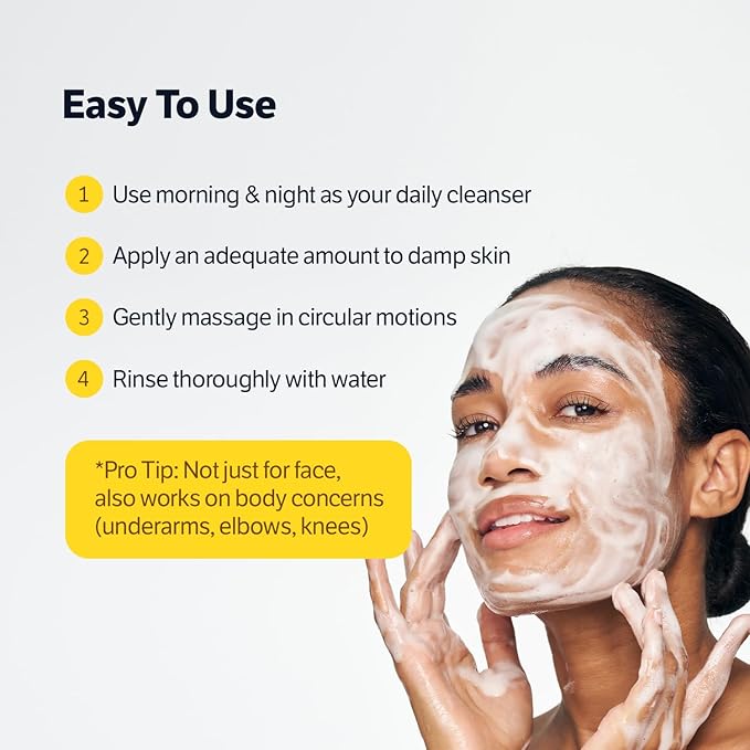 SUNGBOON EDITOR Kojic Turmeric Capsule Brightening Cleanser for Uneven Spots, Acne-prone Skin & Blackhead | Low pH Gentle Gel Face Wash | Encapsulated Kojic Acid & Niacinamide | Korean Skincare