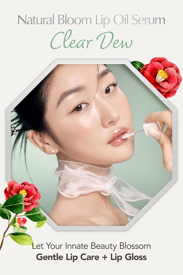 Natural Bloom Korean Lip Oil Serum