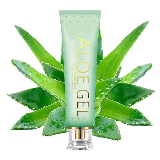 JunKuJK Moisturizing Gel for Face & Body,Non-sticky Gel After Sun Aloe Lotion Skin Care,Fast Absorbing Long Lasting Refreshing Hydrating Face Moisturizer for All Skin Types 09