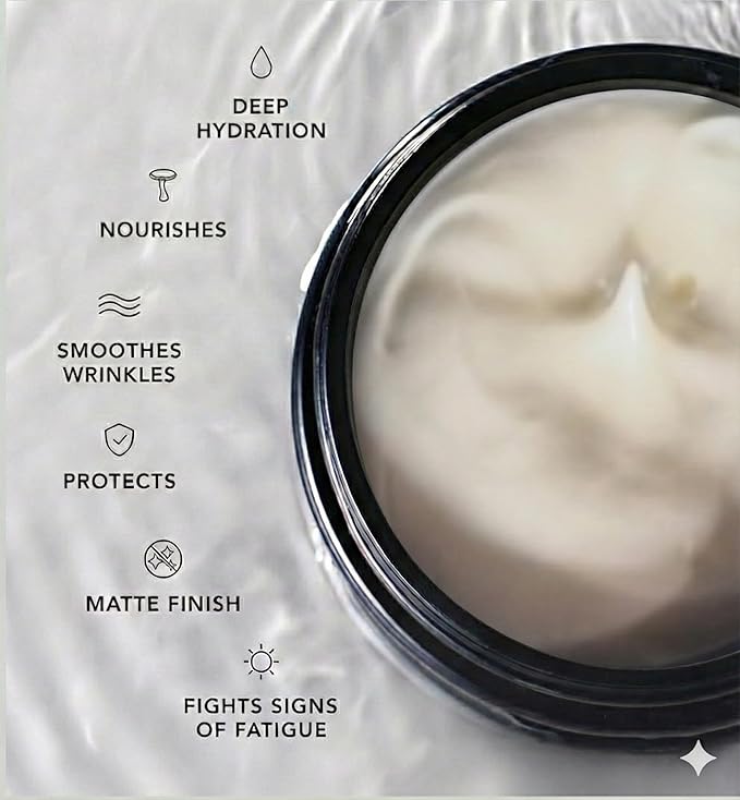 Iron Bull Beef Tallow Face Moisturizer for Men. Anti-Aging With Hyaluronic Acid for Wrinkles. Grass-Fed Beef Tallow Skin Balm & Jojoba Oil for All Skin Types. Natural Formula With a Clean Scent - 2 oz