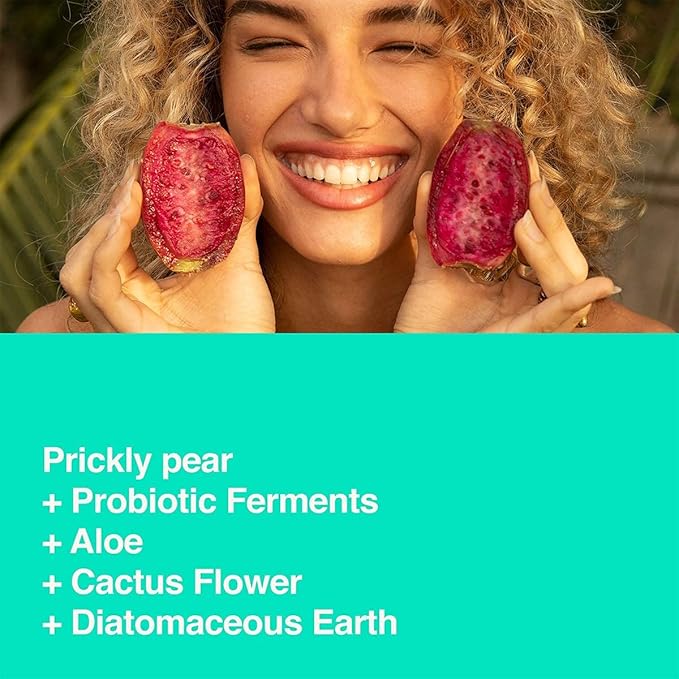 Hume Supernatural Probiotic Roll‑On Deodorant, Aluminum‑Free & Plant‑Based – Gentle on Sensitive Skin, Quick‑Drying, Long‑Lasting Sweat & Odour Protection for Teens & Adults - Desert Bloom, 1-Pack