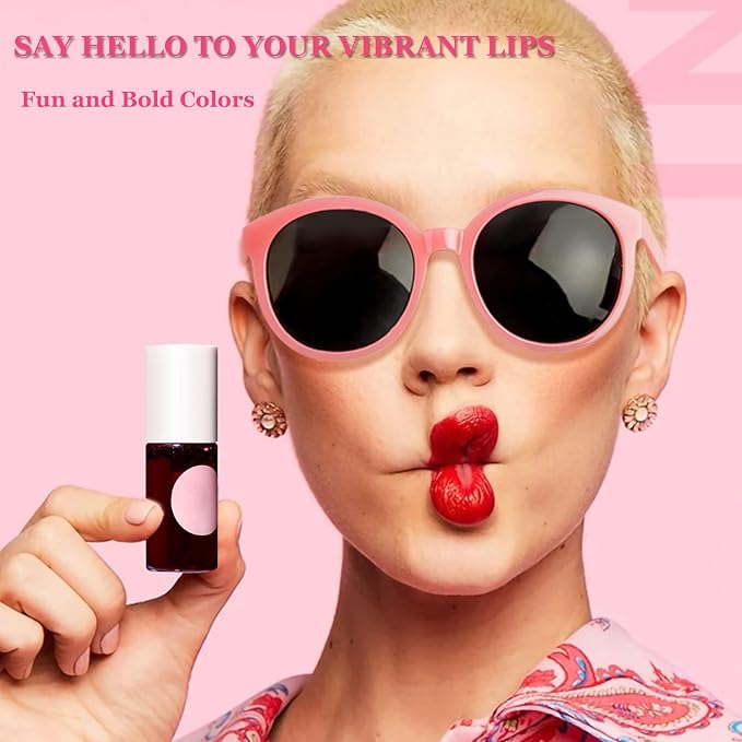 ZARICS 2 Pcs Lip Tint Stain Set, Long Long