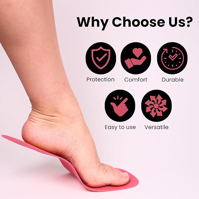 Professional 40 Pairs Spray Tan Feet Pads - Disposable Foam Feet Protectors for Tanning Hygienic & Comfortable Feet for Spray Tanning - Spray Tan Foot Covers for Tanning Tent (Pink)