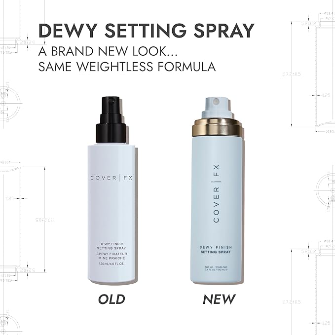 COVER FX Dewy Finish Setting Spray - Makeup May Vary)