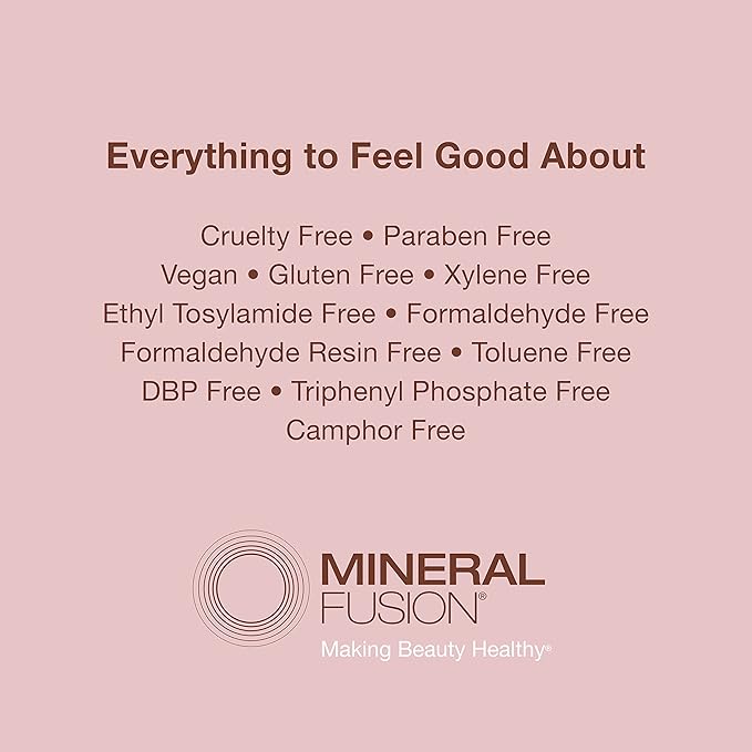 Mineral Fusion Chip Resistant, Matte, Nail Top Coat, Clear, 0.33 Fl Oz