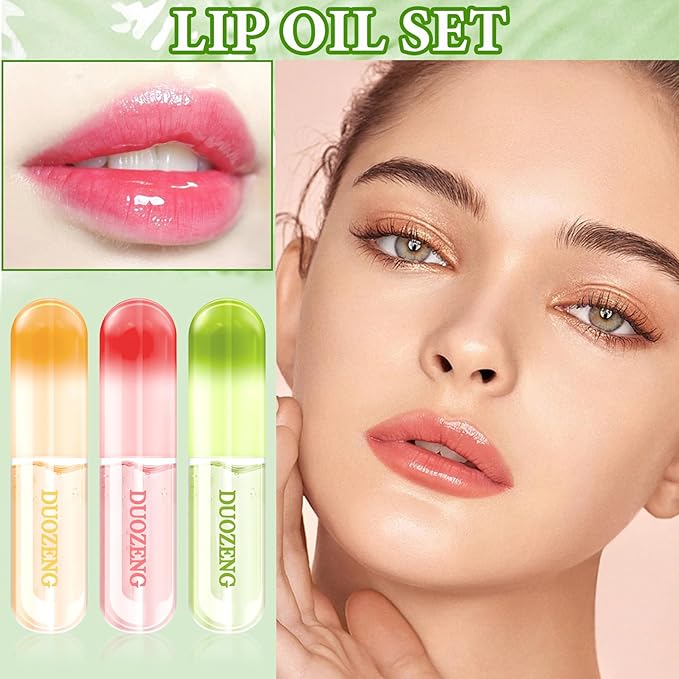 Lip Plumper Set,Lip Plumper Oil Gloss Night