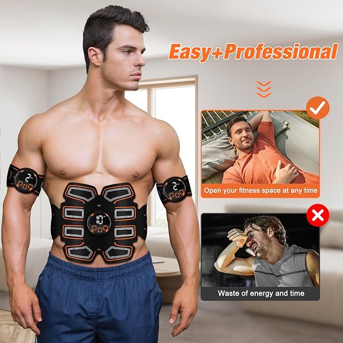 ABS Stimulator, Abdominal Toning Belt Trainer, Abs Workout BFB-11