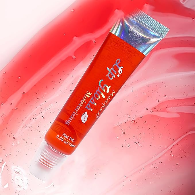Shiny Fruit Glossy Lipgloss, Moisturizing Hydrating Plumping Liquid Lipgloss,
